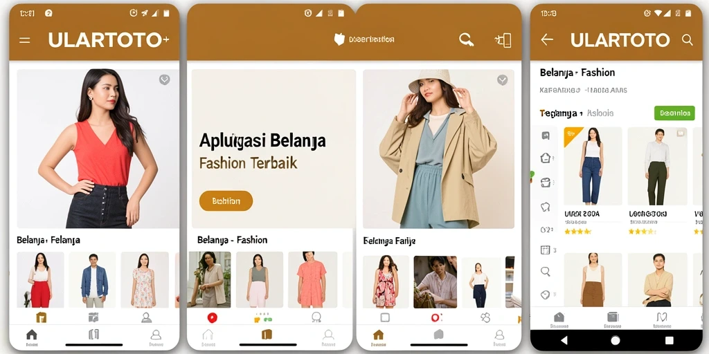Tampilan antarmuka ULARTOTO yang menarik dan mudah digunakan.